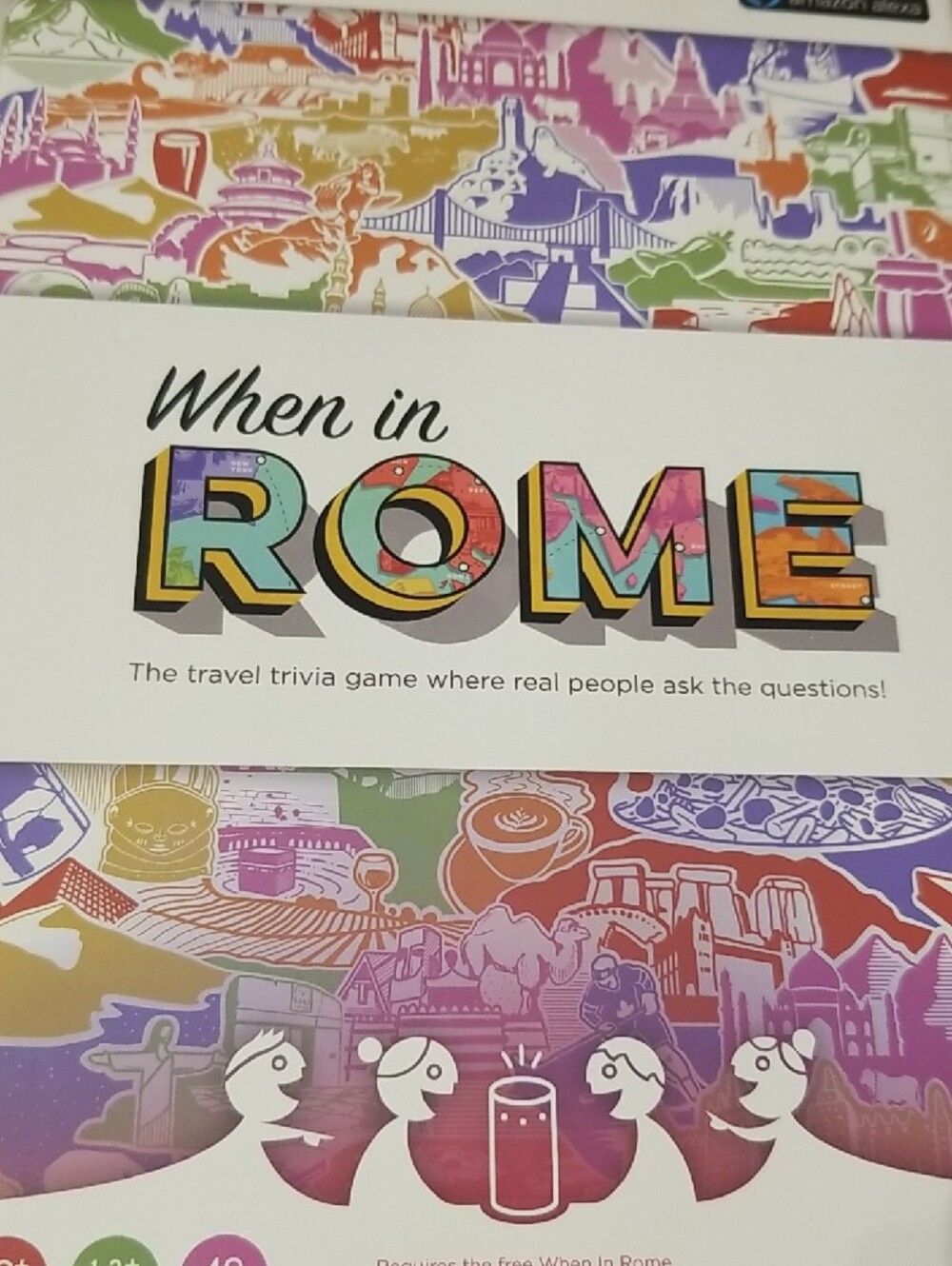 Sealed New When In Rome Game Amazon Alexa - Picture 2 of 7